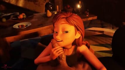 The Queen's Secret - Anna Frozen 3D Animation