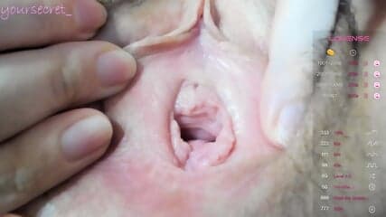 Yoursecret_ Upclose Spread Pussy