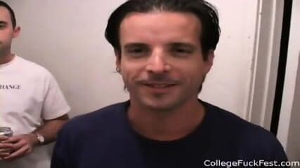 College teen whores partying and teasing