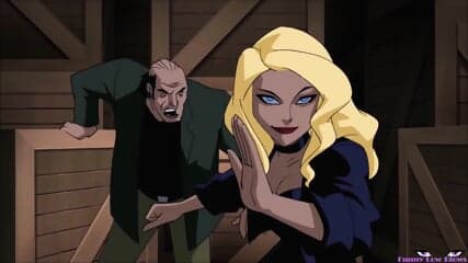 Black Canary GROIN KNEE blonde ballbusting 3 NUTSHOTS anime kick in the balls