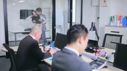 Hot Office Girl Make Her Boss Happy For Promotion - Rei Kamiki