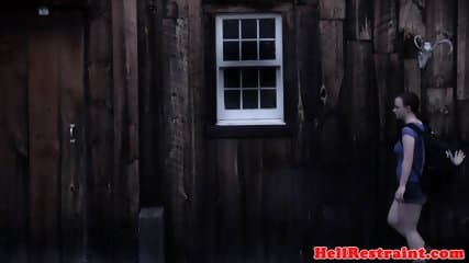 Hitchhiker restrained in hidden in dungeon