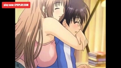 HENTAI - HOT tutor shows her HUGE TITS to her YOUNG STUDENT