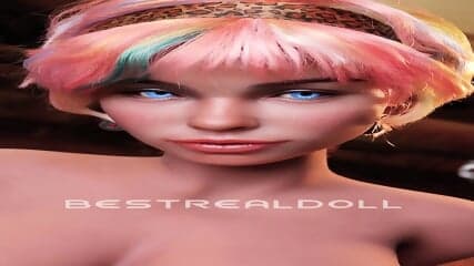 BestRealDoll Silicone ROS Head TPE Body Sex Doll Millie
