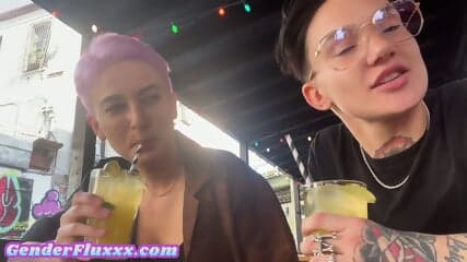 2 real genferflux get licking each other