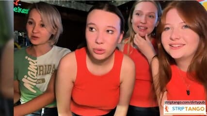 Hot Beautiful Woman Licks College Student - during their work in a fast food!