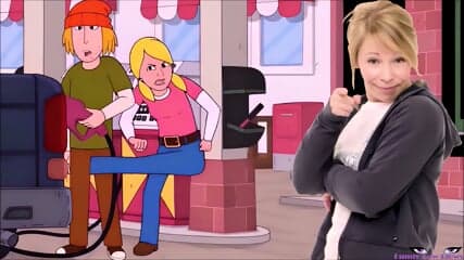 Wanda Dollar BALLBUSTING boy kick in the balls & STOMPING