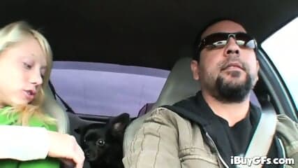 Busty blonde strips off to get nasty