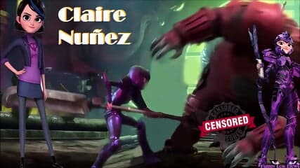 claire nuÃ±ez anime kicks in the balls, Female Villainess ballbusting