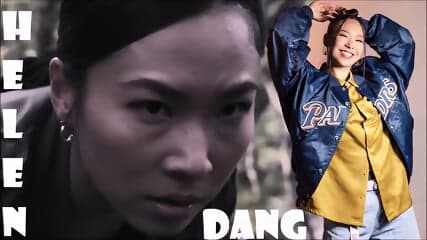 Helen Dang ASIAN BALLBUSTING in the woods, sexy magic Oriental dancer