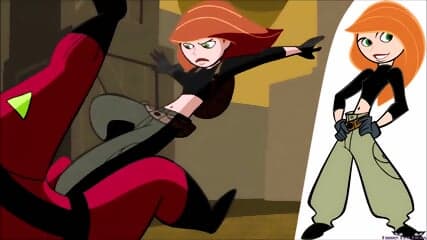Kim Possible BALLBUSTING ANIME 2 Kicks In The Balls To Goons