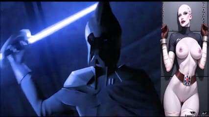 Asajj Ventress BALLBUSTING Dark Lord, Star Wars
