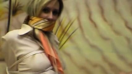 Bound, Gagged With Tie