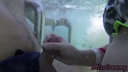 MissCreamy Teen student tells Moisa Robert you are here again at the pool so I'll masturbate you more You got away with it easily last time, but you won't get away with it this time.because you can't calm down with masturbating in public so I'll masturbat