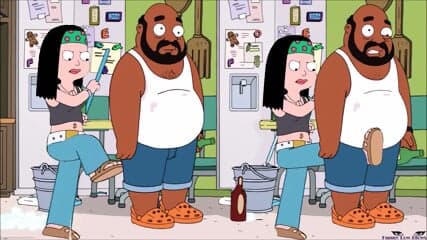 hayley BALLBUSTING black man ANIME kick in the balls from behind