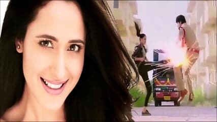 pragya jaiswal INDIAN BALLBUSTING cop female fighter