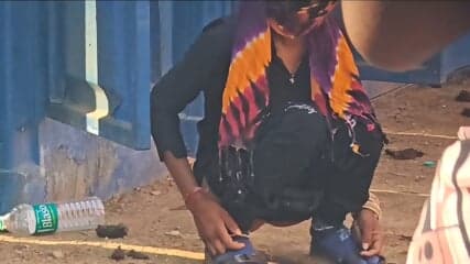 Young Girls outdoor pissing