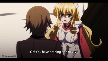 Maid Giving Blowjob and Cum Inside  -hentai anime