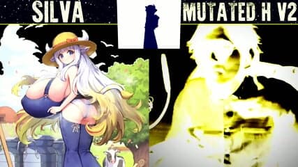 Silva VS Mutated H v2 ãã¤ãå¯¾æ±º Bad Apple!!