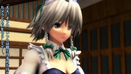 Izayoi Sakuya VS HIKAKIN ãã¤ãå¯¾æ±º Bad Apple!!