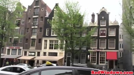 Pussylicked euro whore gets pounded