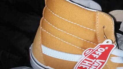 CUMSHOT IN VANS SNEAKERS