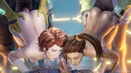 HENTAI Apex Horizon and Rampart