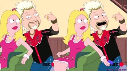 blonde milf BALL SLAP to boy, ANIME BALLBUSTING Francine Smith