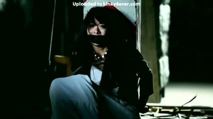 Pretty Asian Girl In A Long White Dress