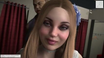 Bride in dressing room