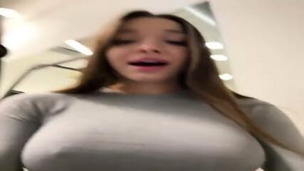 barbie masturbatin in the gym