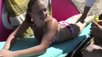 Chubby Dutch Fucked On The Beach