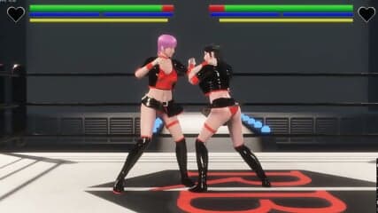 lesbian fight