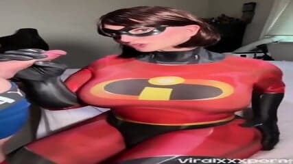 Brynnwoods Elastigirl Sucking Huge Dick and Doggy Fuck