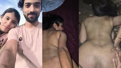 Sexy Indian Girl Hard Painful Fucked by Lover Loud Moaning Hindi Talking Saying " Dard Ho Raha Hai "