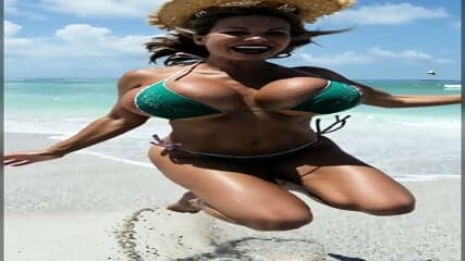 Jumping Gigantic Boobs Ai Bimbo Slomo Clip Compilation