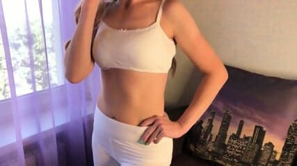 Step-Sister's Creampied Panties - Roommate Listens and Masturbates