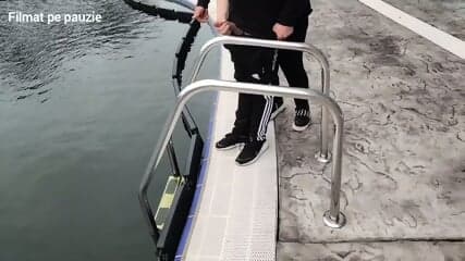 I'm Ana and I rubbed this boy's dick against the railing until I ejaculated so much cum and I dirty the pool railing with his cum, plus when we took 3 breaks, this boy wanted to leave, but I didn't let him leave like that and I stopped him from ejaculatin