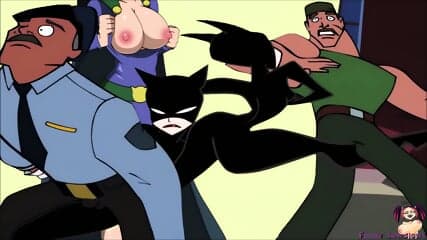 Gotham Girls CATWOMAN & BATGIRL ballbusting compilation 5 nutshots kick in the nuts