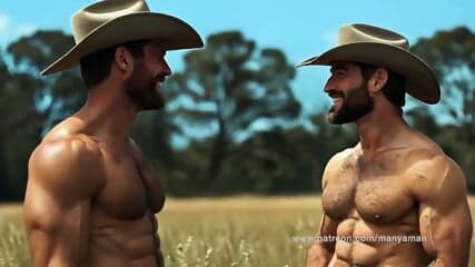 AI Cowboys Suck On The Ranch MANYAMAN