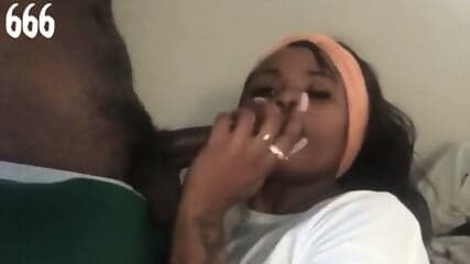 HE FUCKED HER FACE BEFORE HE WENT TO WORK