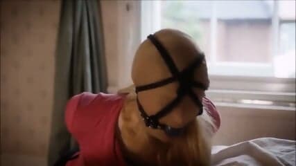 Tied Lady In Black Pantyhose  Kinky4Ever