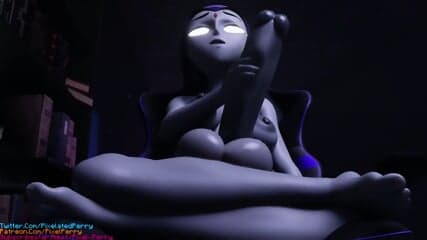 Futa star fucks kitty