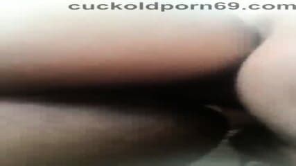 Gorgeous wife rides bbc cock till creampie â homemade tape