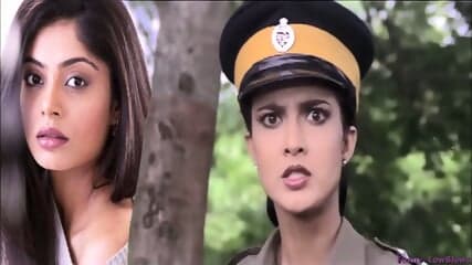 3 nutshots Shikha Swaroop INDIAN BALLBUSTING à¤¶à¤¿à¤à¤¾ à¤¸à¥à¤µà¤°à¥à¤ª lady cop kick in the balls & groin knee