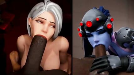 Ashe VS Widowmaker - BBC Battle