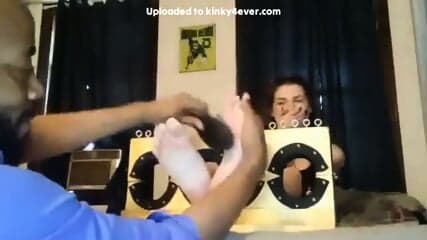 Jade stocked Arch nemesis tickling  K4E