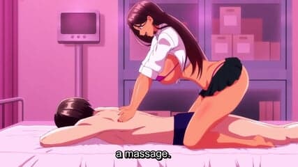Slutty Student Seduces Her Teacher with an Erotic Massage (Hentai Anime) Eng Sub