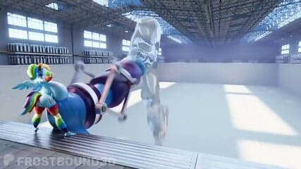 INFINITE RAINBOW DASH CUM (FROSTBOUND)