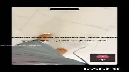 Jaslin Kaur New video Stranger boy with Video Call Service With husband Hindi audio